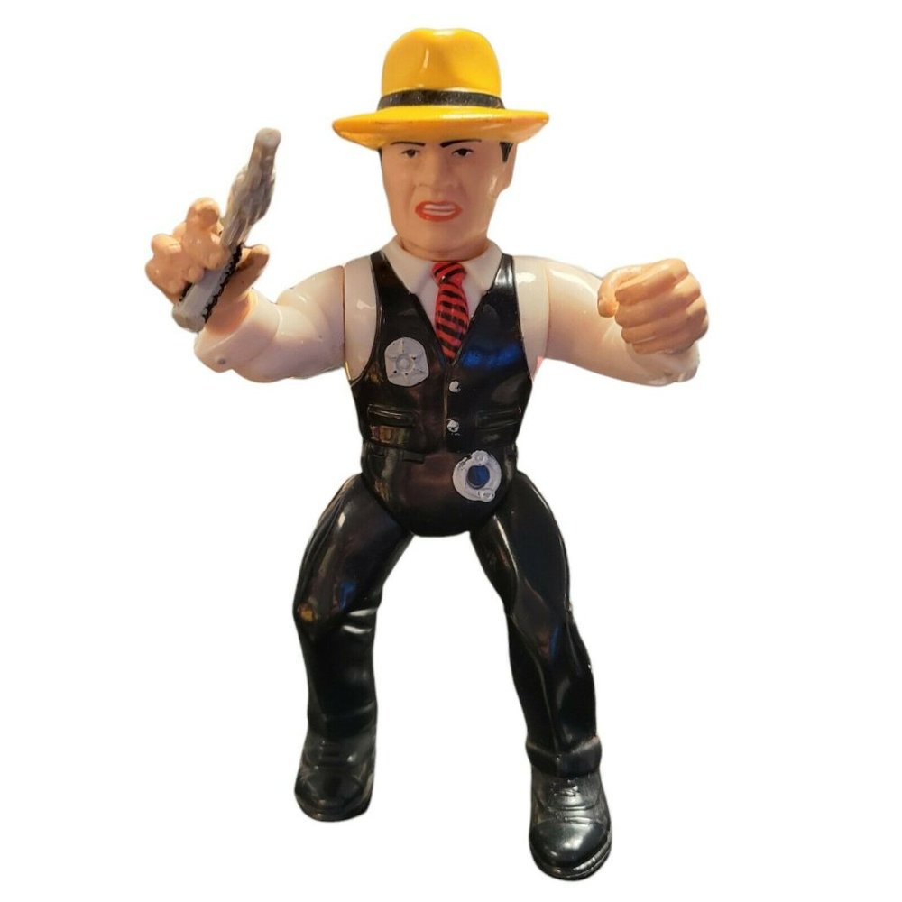1990 Dick Tracy Disney + Gun Coppers & Gangsters Playmates Vintage Cake Topper